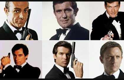 James Bond gewinnt beim Roulette Spielen