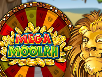 Progressives Spielautomaten Rad Mega Moolah