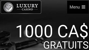 Luxury Casino en ligne au Québec