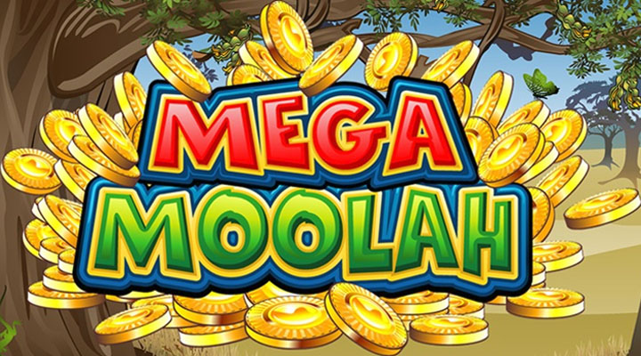 Mega Moolah slot machine at the Grand Mondial